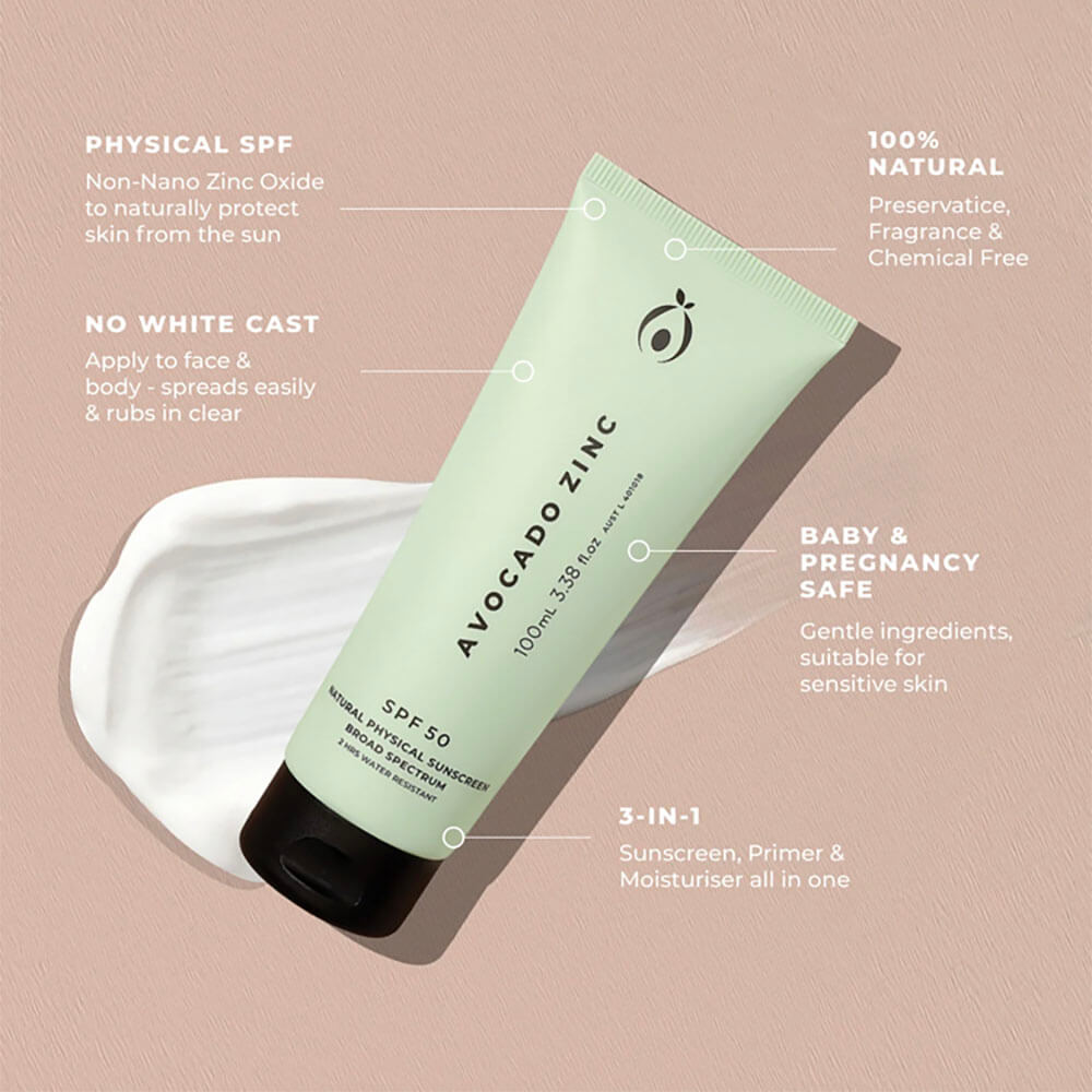 SPF 50 Natural Physical Sunscreen - Image 2